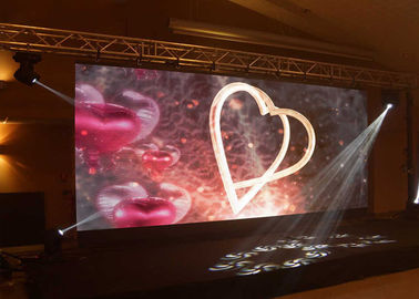 P4.81 Indoor Rental LED Display Hanging / Stacking Backdrop LED Tvs 900~1200 Nits