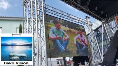 Lightweight P3.91 Stage Rental LED Display HD Pixel Pitch With Vivid Display Effect