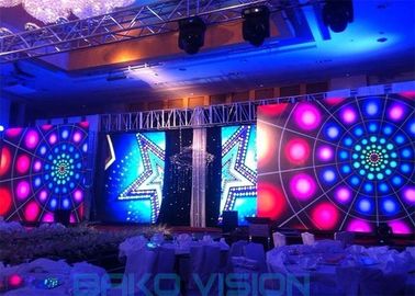 Rental LED Display Full Color Stage P3.91 Video Wall LCD Window Monitoring Function Hanging Ceiling For Big Events