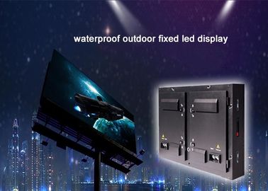 P8 Outdoor Fixed Advertising LED Display Waterproof Large Signs 6500 Nits