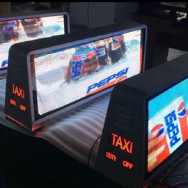 P5mm Outdoor LED Display Taxi Billboard Digital Moving Full Color Light Weight For Fixed