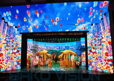 1200 Nits Brightness Indoor Rental LED Display Full Color With Nationstar LED Lamp