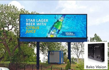 Die Casting Advertising LED Billboard IP65 6500nits SMD Outdoor LED Display