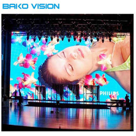 SMD2121 Indoor Rental LED Display Screen P2.97 500x500mm Die Casting Cabinet