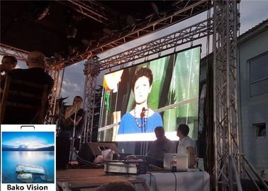 Outdoor Waterproof Stage Rental Led Display Screen P3.91mm 4K High Definition