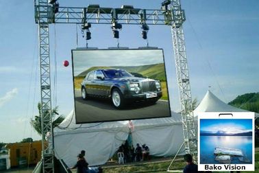 Outdoor Waterproof Stage Rental Led Display Screen P3.91mm 4K High Definition