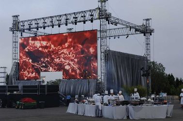 P4.81 Outdoor Rental LED Display High Brightness Waterproof SMD2525 For Stage