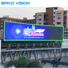 Energy Saving Waterproof Outdoor Led Display Screen 10mm Pixel Pitch High Brightness