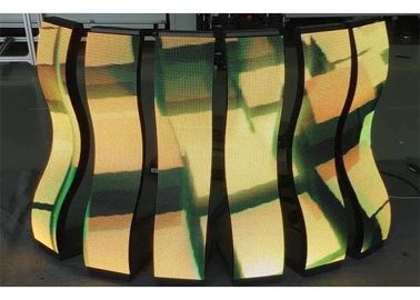 P2 Flexible Led display with module of 240x120mm for archiving irregular shape display