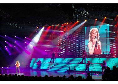 Advertising HD Indoor Rental LED Display Full Color 1000 Nits 500*1000mm Cabinet