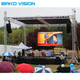 Full Color SMD Led Backdrop Screen Rental P3.91 P4.81 160 Degree Viewing Angle