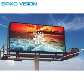 IP67 Outdoor Led Digital Signage Full Color High Brightness Fast Lock Front Service