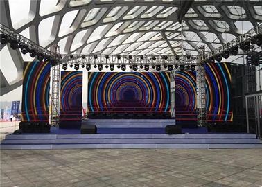 SMD2727 Outdoor Waterproof LED Display Panel HD Die Casting For Stage Rental