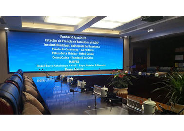 4K HD Small Pitch Indoor Fixed LED Display P1.25 P1.56 Video TV Wall For Meeting Room