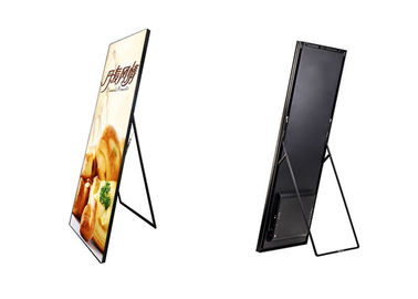 Ultra Slim Indoor LED Poster 2880Hz Full Color High Brush For Mobile Advertising