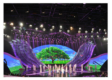 Full Color Indoor Rental LED Display P3.91 High Definition Panel 2 Years Warrant