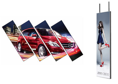 Indoor Full Color Poster LED Display 4000/1 Contrast Mobile Billboard High Resolution