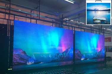 Fanless Rental Outdoor LED Display 4.81mm Pixel Pitch Full Color Light Weight