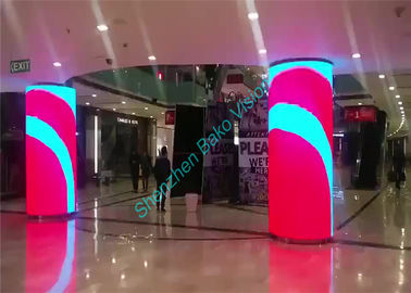 Customized Soft Rubber Module Bendable Flexible LED Display Moving Video Wall for Creative Shape and Size Solution