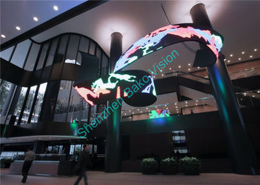 Customized Soft Rubber Module Bendable Flexible LED Display Moving Video Wall for Creative Shape and Size Solution