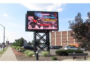 WiFi 4G Control Outdoor Fixed LED Display High Bright 6000 Nits Billboard IP65/IP54