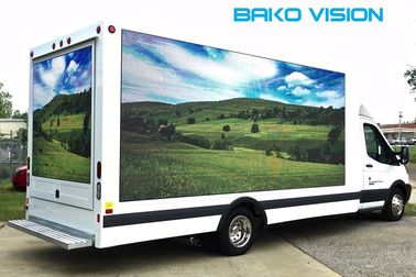 P4.81 P6.67 Mobile LED Screen Led Mobile Advertising Billboard With High Brightness