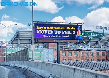 RGB Outdoor Fixed LED Display Digital Energy Saving Commercial Billboard 1920 Hz