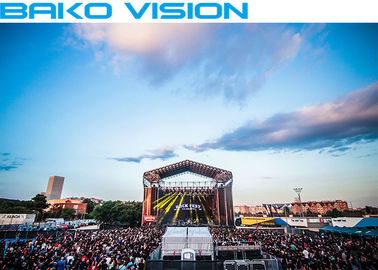 Stage Rental LED Floor Screen Outdoor Rated High Brightness High Refresh LED Display