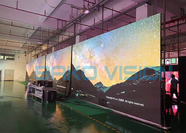 500x500mm Indoor Rental LED Display 10 Seconds Installation Die Casting Aluminum