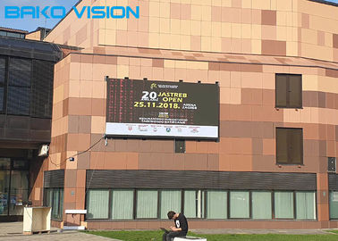 Outdoor Fixed Installation LED Display Commercial Billboard LED Video Wall IP65