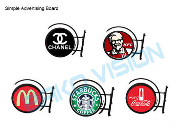 P4.68mm Round Shape LED LOGO Sign Display 4600Nits Brightness Waterproof