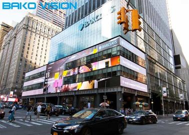 Outdoor LED Billboard Big Advertising Screen Commercial Video Wall P4.81 P8 P10 Front Service Display