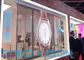 Full Color High Resolution LED Display Screen Windows Glass 60-80% Transparency