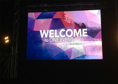 Small Pitch Full Hd Led Display 1920Hz Stage Backdrop For Commercial Events