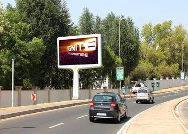 P8mm Outdoor LED Display Billboard for Wall Mounting / Pillar Standing