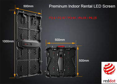 Event Indoor Rental LED Display Fine Pitch P2.97mm High Resolution Video Wall