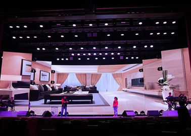 Slim Light Weight Indoor Rental LED Display Die Casting Aluminum Material For Stage