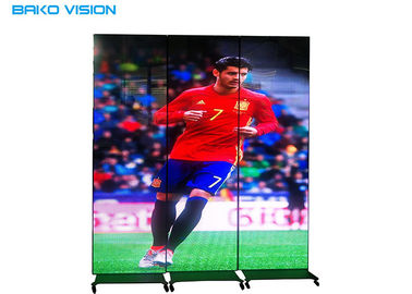 Movable light weight P3 poster display for shopping center ads