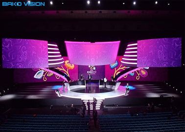 Indoor Rental LED Display High Resolution Stage Rental LED Display Light Weight Panel 1200 Nits