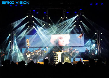 Indoor Stage Seamless HD Full Color Led Display  SMD P3.91 16 Bits 2 Years Warranty