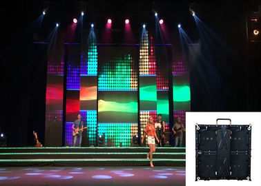 RGB Indoor Rental LED Display Screen High Contrast Ratio SMD 3.91mm HD Pixels