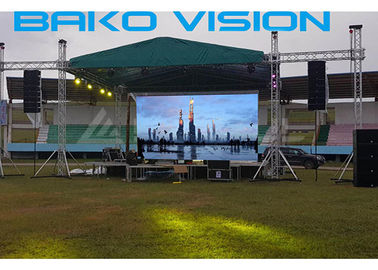 IP65 Waterproof Outdoor Rental LED Display P3.91mm High Pixel Easy To Install