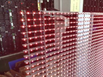 Shop Mall / Building Surface Transparent LED Screens High Transparency Curtain