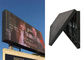 Outdoor Front Service LED Display Flip Front Open Panel Wall Mounted Billboard