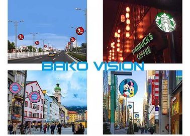 Commercial Outdoor Advertising Led Display Screen High Brightness Fixed Installed LED Display Video Wall