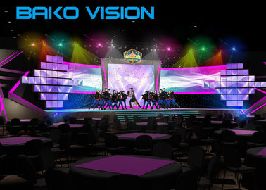 2.9mm 7 Pixels Stage LED Video Display Indoor Rental For Live Events / Show