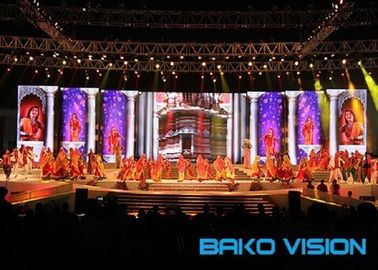 SMD 3 In 1 Indoor Rental LED Display P2.6 P2.97 P4.81 1000-1400CD/Sqm For Advertising