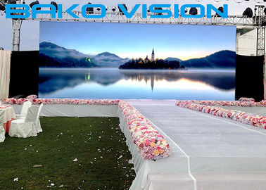 HD P3.91 Stage Background LED Display Big Screen Flexible Curtain 100000 Hrs Life Span