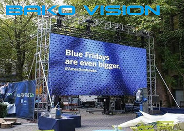 Die Casting Aluminum Outdoor Rental LED Display P3.91 Waterproof IP65 Nationstar Chip