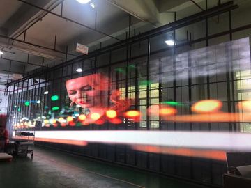 Transparent Led Screen See Through Video Curtain Panel SMD1921 For Fashion Store